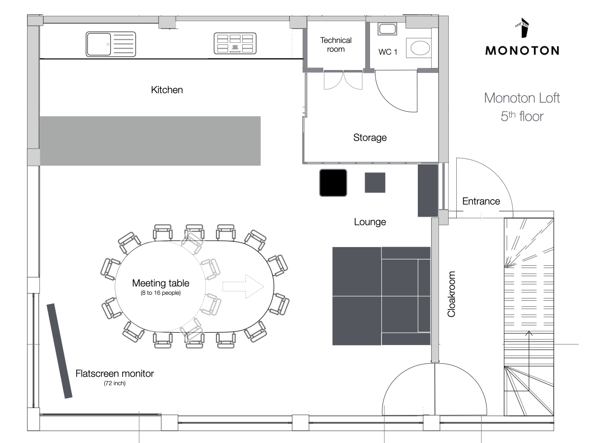 Monoton Loft Floor Plan Level 5