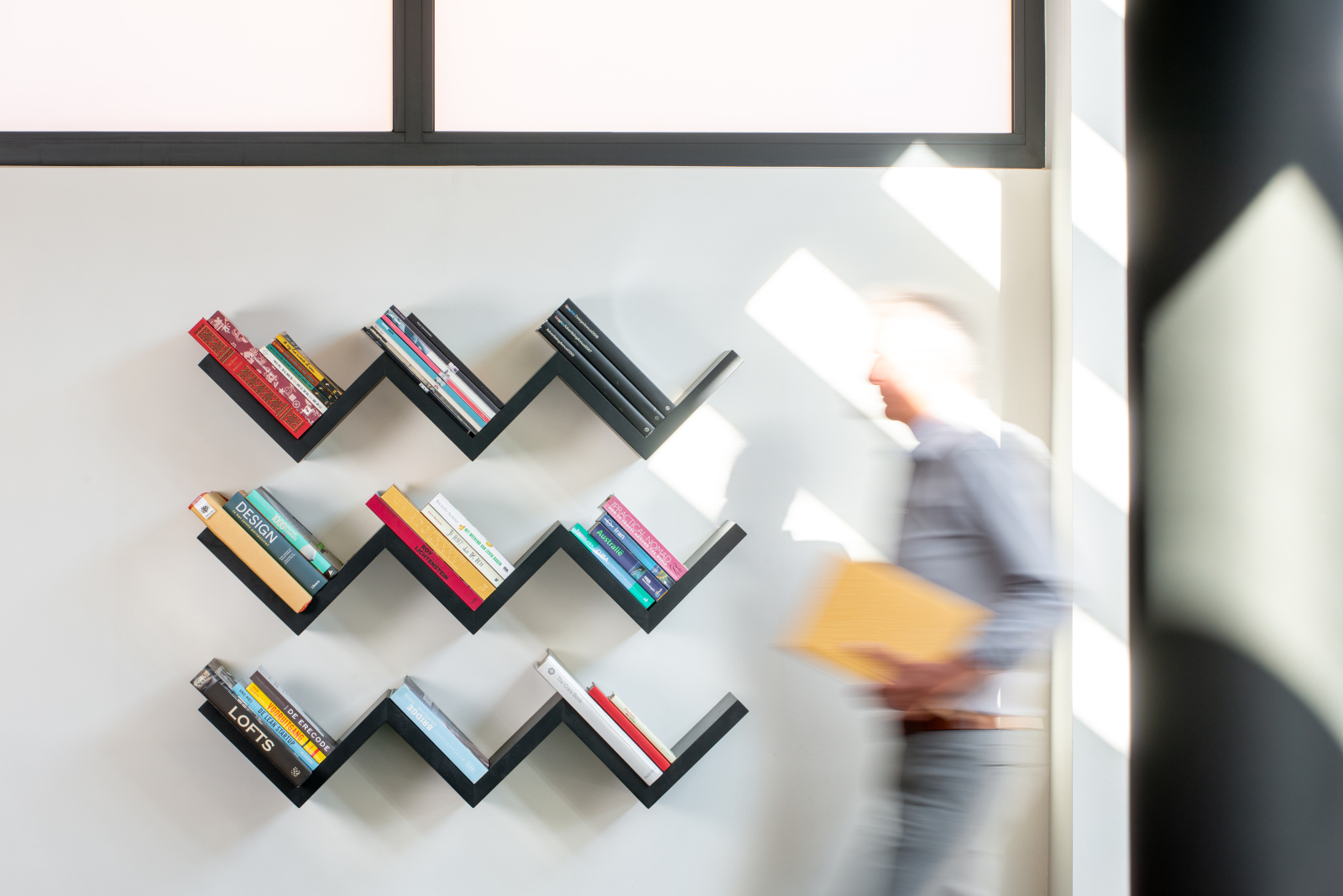 Monoton BookWave bookshelf