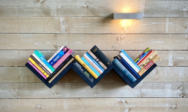 Monoton BookWave bookshelf